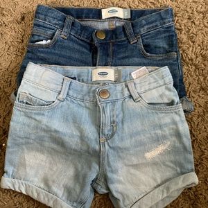 Old Navy girl jeans shorts size 4T